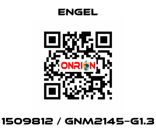 1509812 / GNM2145−G1.3 ENGEL