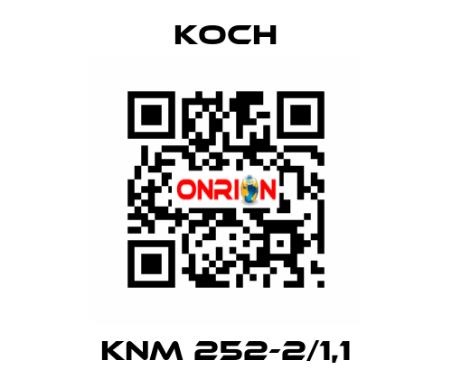 KNM 252-2/1,1 KOCH