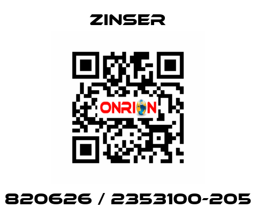 820626 / 2353100-205 Zinser