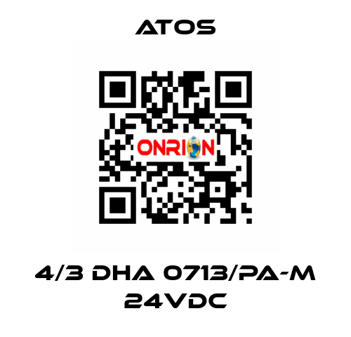 4/3 DHA 0713/PA-M 24VDC Atos