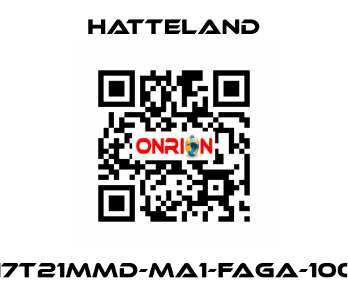 HD17T21MMD-MA1-FAGA-10090 HATTELAND