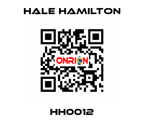 HH0012 HALE HAMILTON