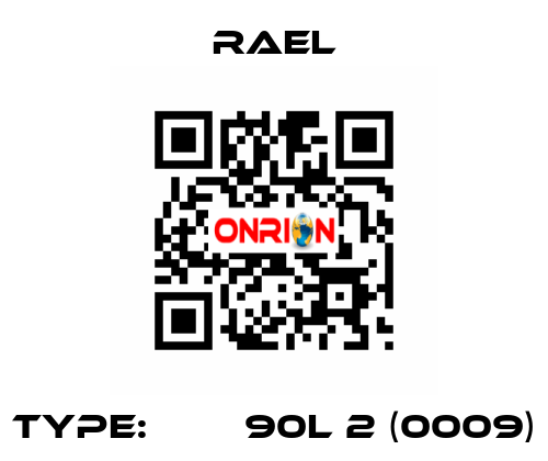 Type: МІА 90L 2 (0009) RAEL