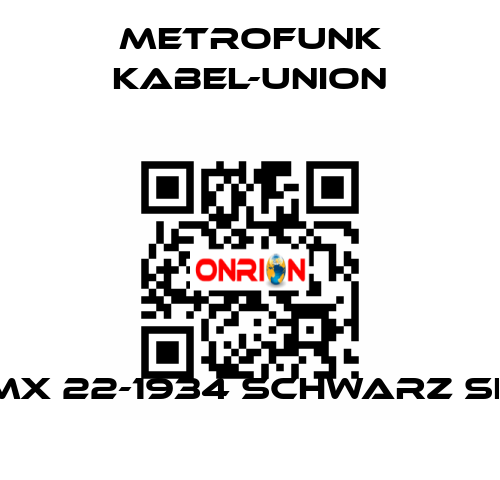 MX 22-1934 SCHWARZ SL METROFUNK KABEL-UNION