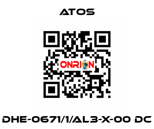 DHE-0671/1/AL3-X-00 DC Atos