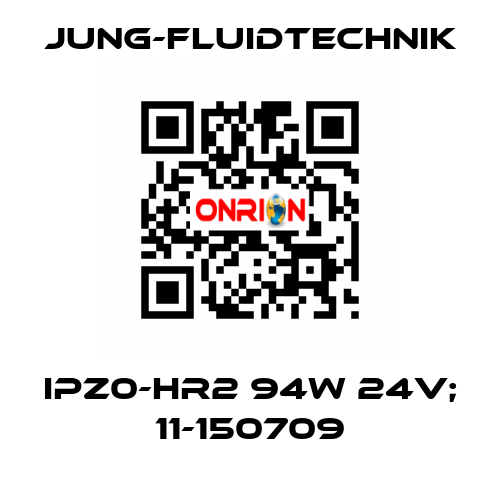 IPZ0-HR2 94W 24V; 11-150709 JUNG-FLUIDTECHNIK