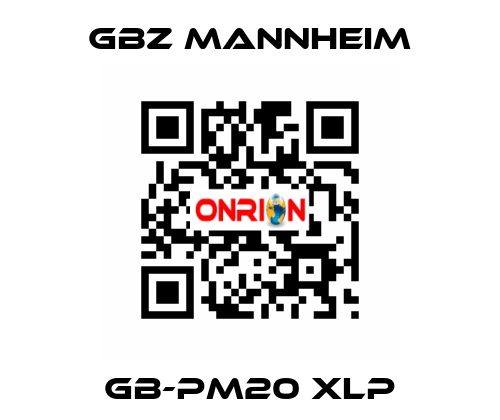 GB-PM20 XLP GBZ MANNHEIM