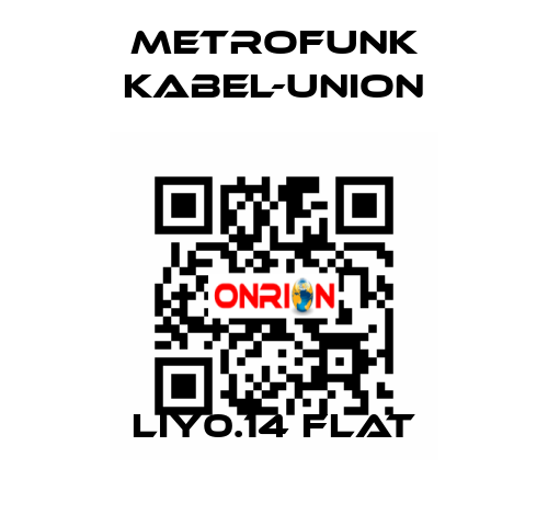 LiY0.14 flat METROFUNK KABEL-UNION