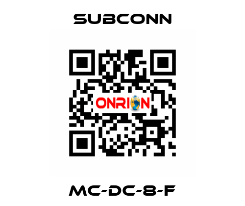 MC-DC-8-F SubConn