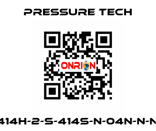 MF414H-2-S-414S-N-04N-N-NV/C Pressure Tech