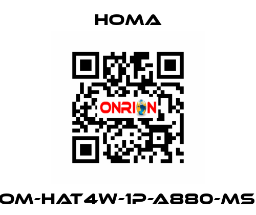 HOM-HAT4w-1p-A880-Msli HOMA