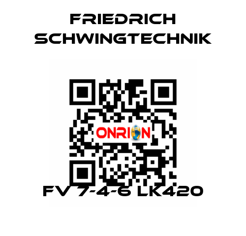 FV 7-4-6 LK420 Friedrich Schwingtechnik