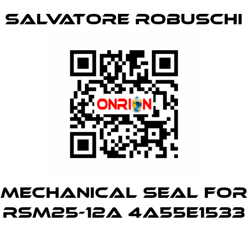 mechanical seal for RSM25-12A 4A55E1533 SALVATORE ROBUSCHI