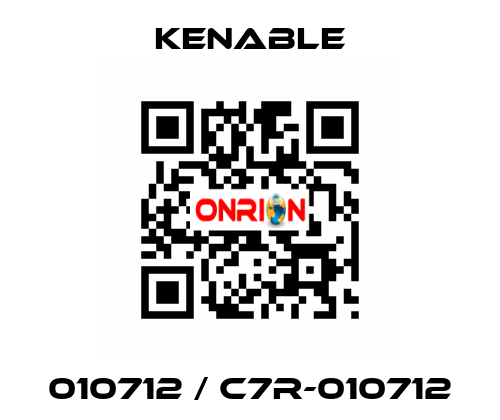 010712 / C7R-010712 Kenable