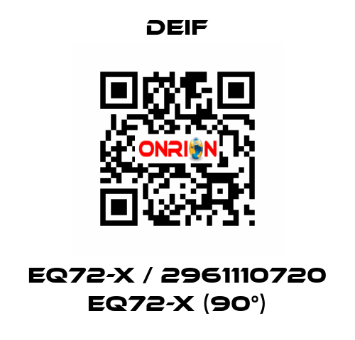 EQ72-x / 2961110720 EQ72-x (90°) Deif