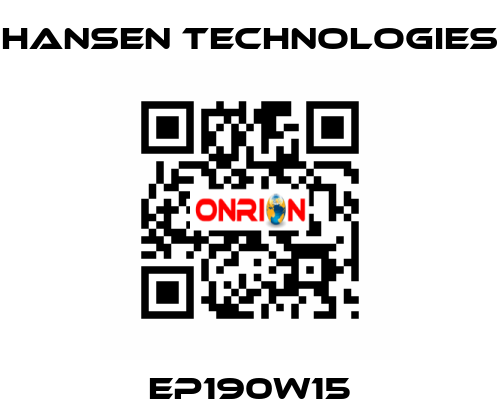 EP190W15 HANSEN TECHNOLOGIES