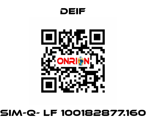 SIM-Q- LF 100182877.160 Deif