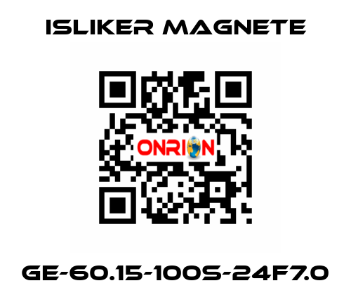 GE-60.15-100S-24F7.0 ISLIKER MAGNETE