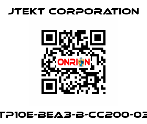 TP10E-BEA3-B-CC200-03 JTEKT CORPORATION