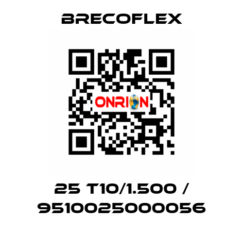 25 T10/1.500 / 9510025000056 Brecoflex