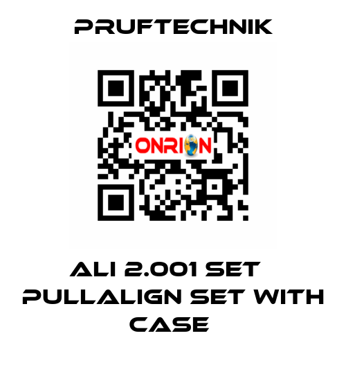 ALI 2.001 SET   PULLALIGN set with case  Pruftechnik