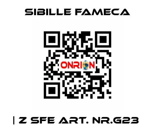 | Z SFE Art. Nr.G23  Sibille Fameca