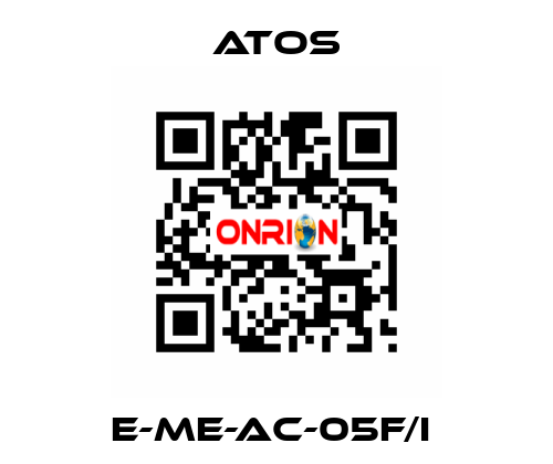 E-ME-AC-05F/I  Atos