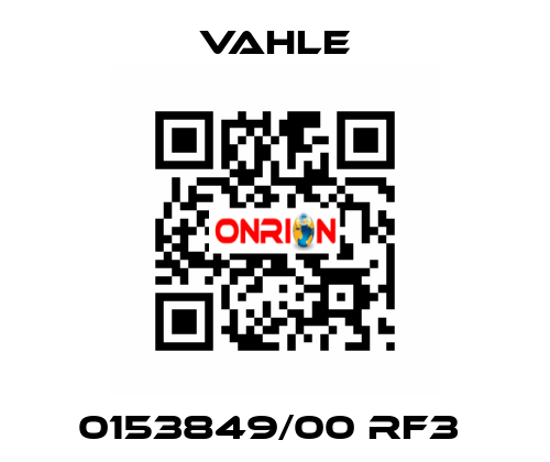 0153849/00 RF3  Vahle