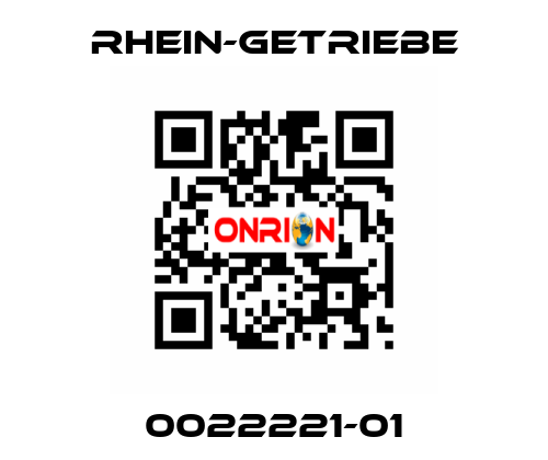 0022221-01 Rhein-Getriebe