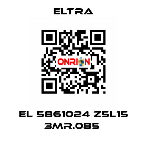 EL 5861024 Z5L15 3MR.085  Eltra