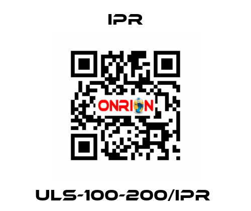 ULS-100-200/IPR  IPR