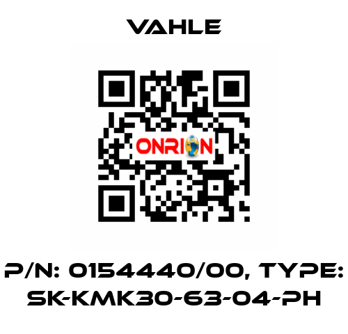 P/n: 0154440/00, Type: SK-KMK30-63-04-PH Vahle