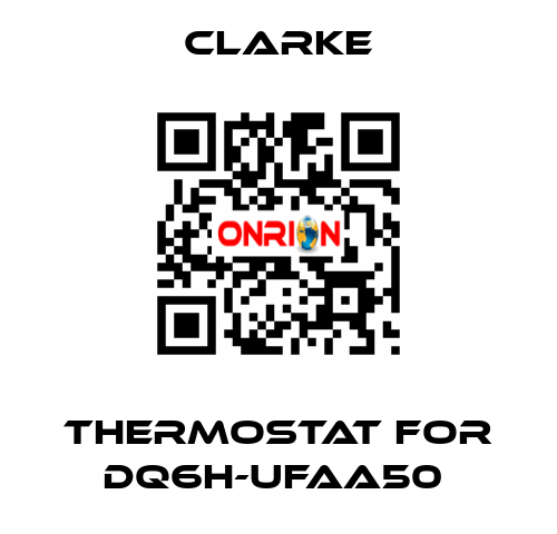 Thermostat for DQ6H-UFAA50  Clarke