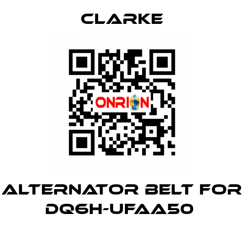 Alternator Belt for DQ6H-UFAA50  Clarke