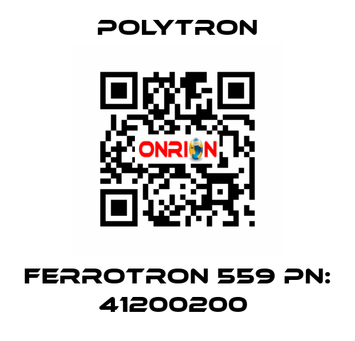 Ferrotron 559 PN: 41200200  Polytron