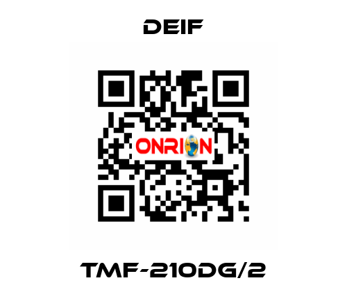 TMF-210DG/2 Deif