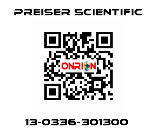 13-0336-301300  Preiser Scientific