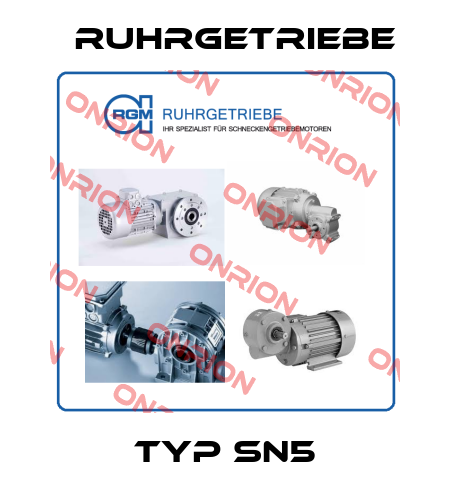Typ SN5 Ruhrgetriebe