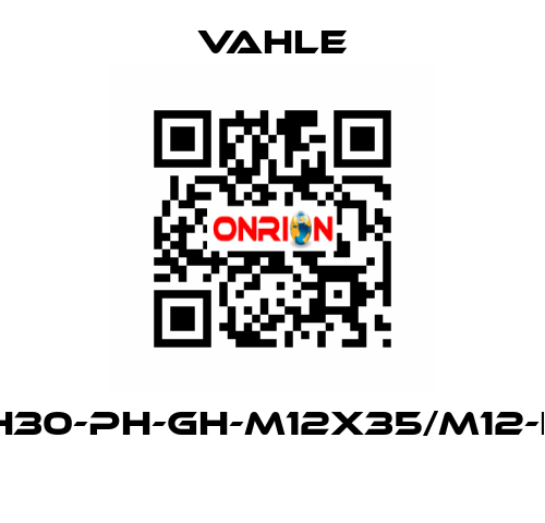 IS-GHH30-PH-GH-M12X35/M12-K4-AX  Vahle