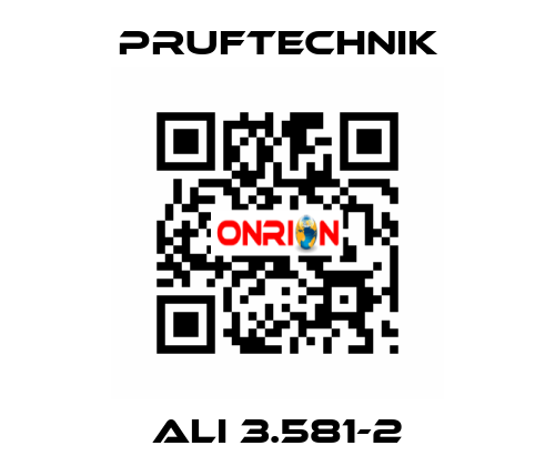 ALI 3.581-2 Pruftechnik