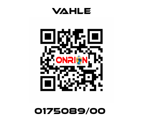 0175089/00  Vahle