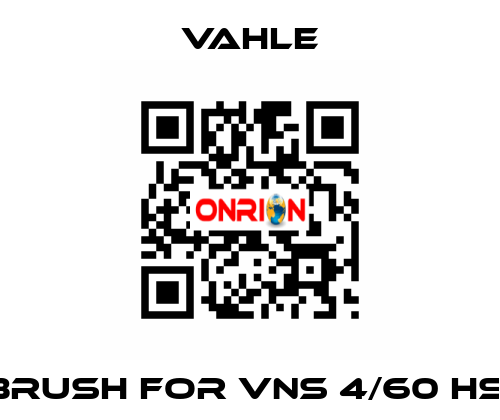 brush for VNS 4/60 HS  Vahle