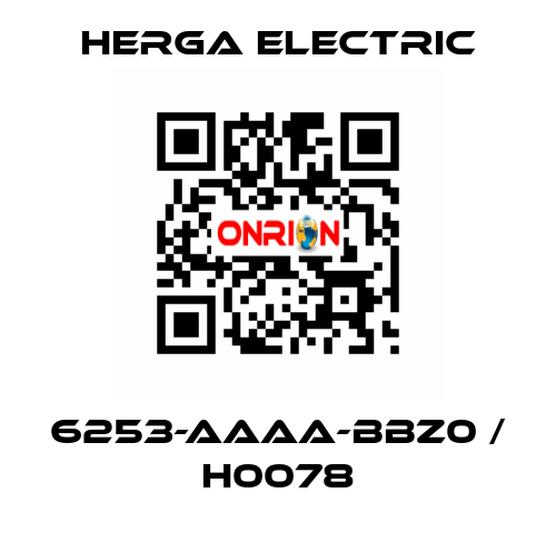 6253-AAAA-BBZ0 / H0078 Herga Electric