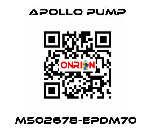 M502678-EPDM70  Apollo pump