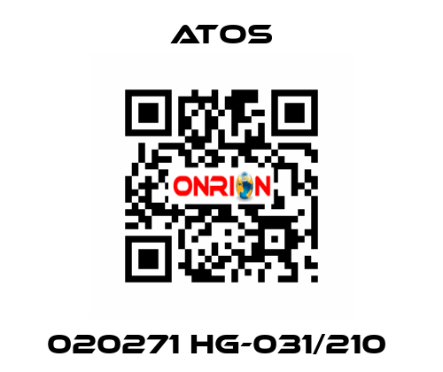 020271 HG-031/210  Atos