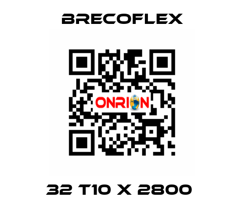 32 T10 x 2800  Brecoflex