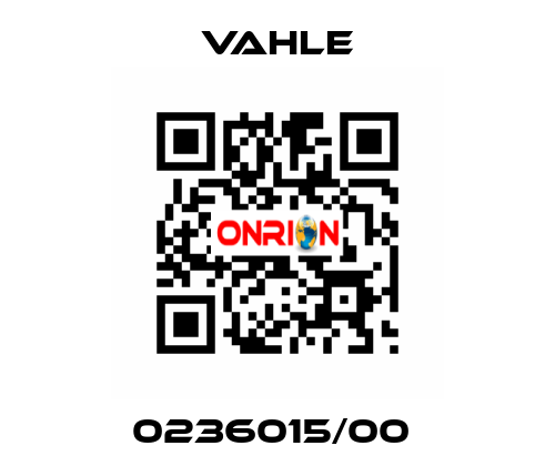 0236015/00  Vahle