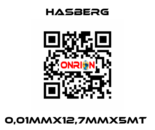 0,01MMX12,7MMX5MT  Hasberg