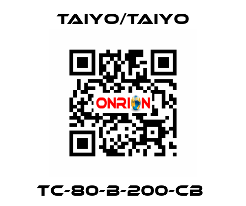 TC-80-B-200-CB  TAIYO/TAIYO