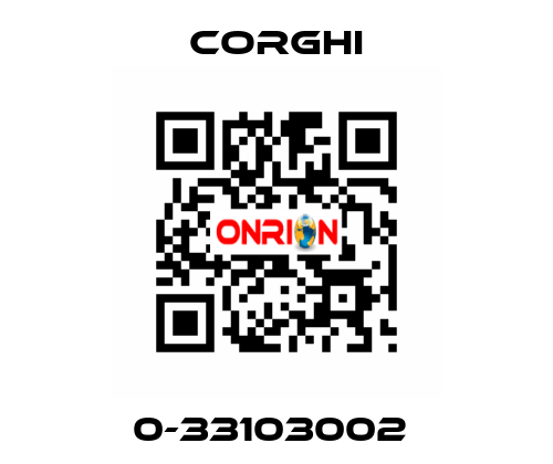 0-33103002  Corghi